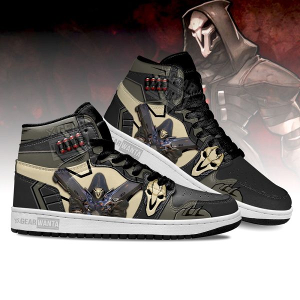 reaper overwatch j1 shoes custom for fans sneakers mn04les9i Gearsnkrs