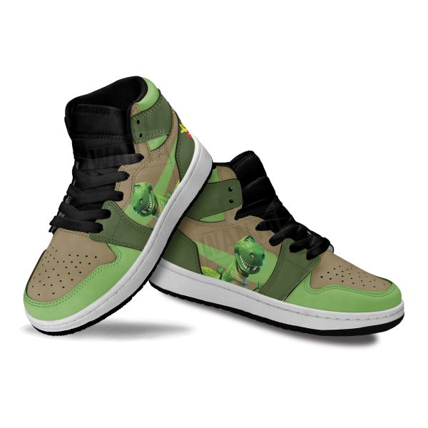 rex the toy story kid sneakers custom for Gearsnkrs