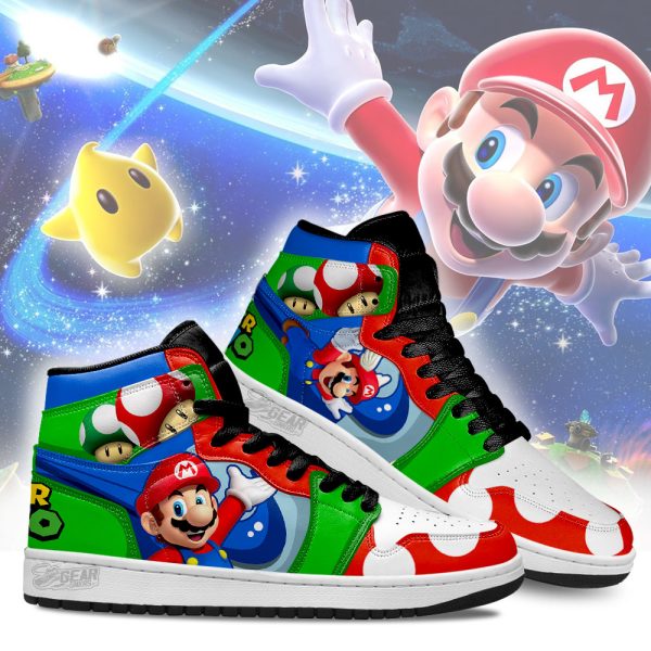 super mario gameboy j1 shoes custom for fans sneakers tt2623mcb Gearsnkrs