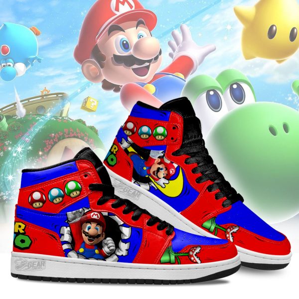 super mario gameboy j1 shoes custom for fans sneakers tt26wv35e Gearsnkrs