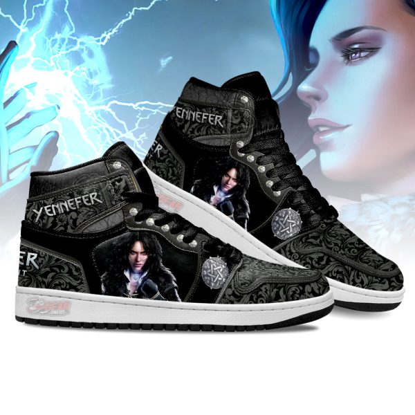 yennefer the witcher j1 shoes custom for fans sneakers mn14cfl44 Gearsnkrs
