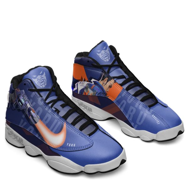 yoru jd 13 sneakers valorant agent custom anime shoeslv2hc Gearsnkrs