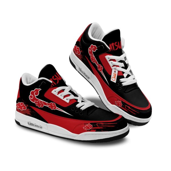akatsuki air j3 sneakers custom anime 57cnk Gearsnkrs