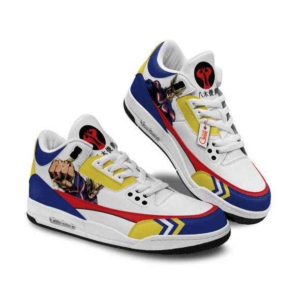 all might air j3 sneakers custom anime 1cd54 Gearsnkrs