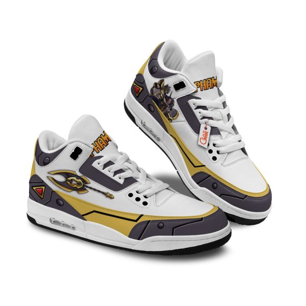 alphamon air j3 sneakers custom anime hzy4b Gearsnkrs