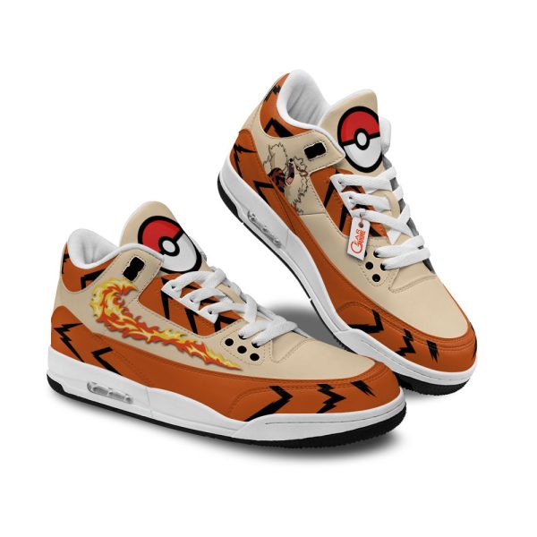 arcanine air j3 sneakers custom anime Gearsnkrs