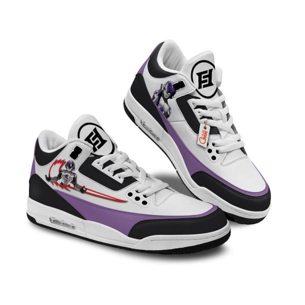 black frieza air j3 sneakers custom anime yzl55 Gearsnkrs
