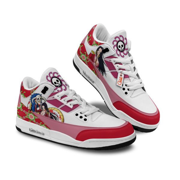 boa hancock air j3 sneakers custom anime wyklz Gearsnkrs
