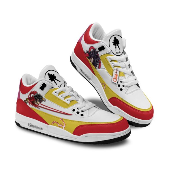 broly super saiyan 4 air j3 sneakers custom anime dd2s4 Gearsnkrs