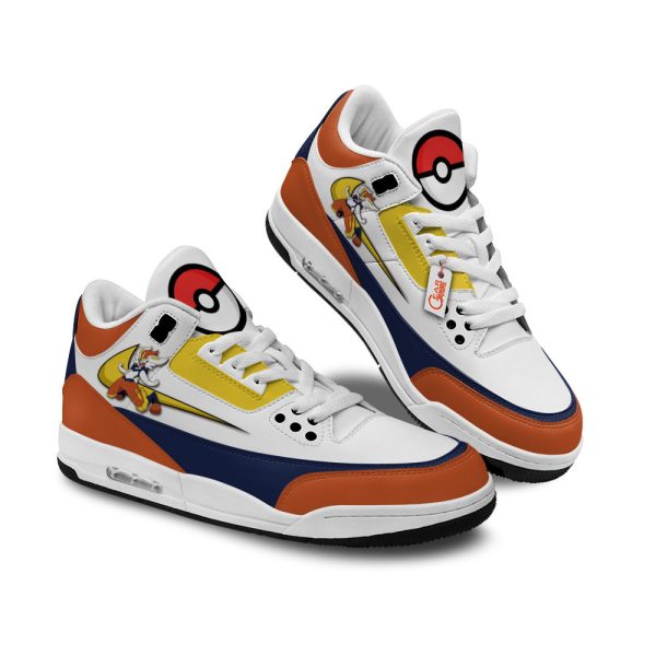 cinderace air j3 sneakers custom anime ykrrz Gearsnkrs