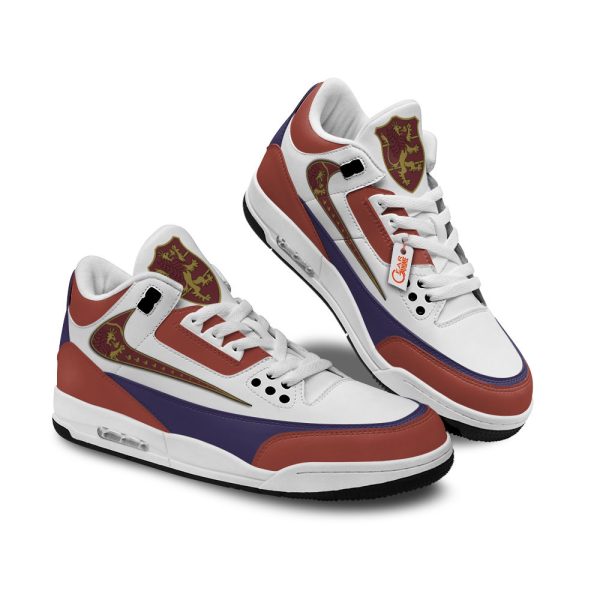 crimson lion air j3 sneakers custom anime ngkhw Gearsnkrs