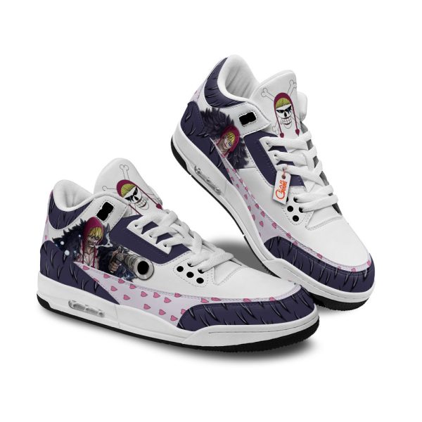 donquixote rosinante air j3 sneakers custom anime bz26z Gearsnkrs