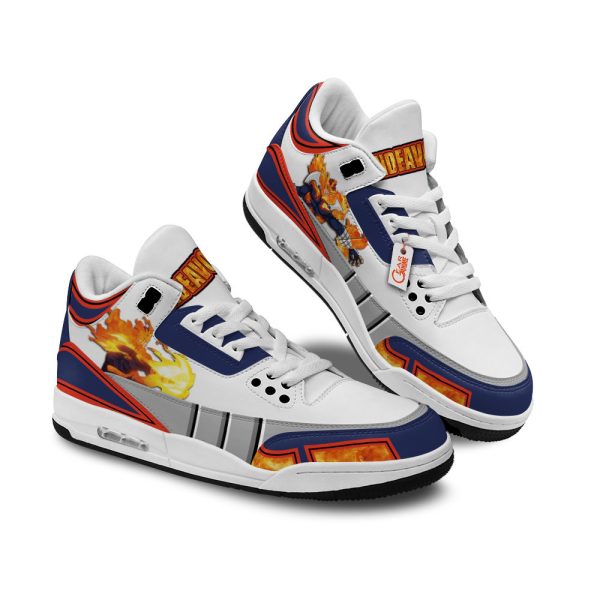 endeavor air j3 sneakers custom anime Gearsnkrs