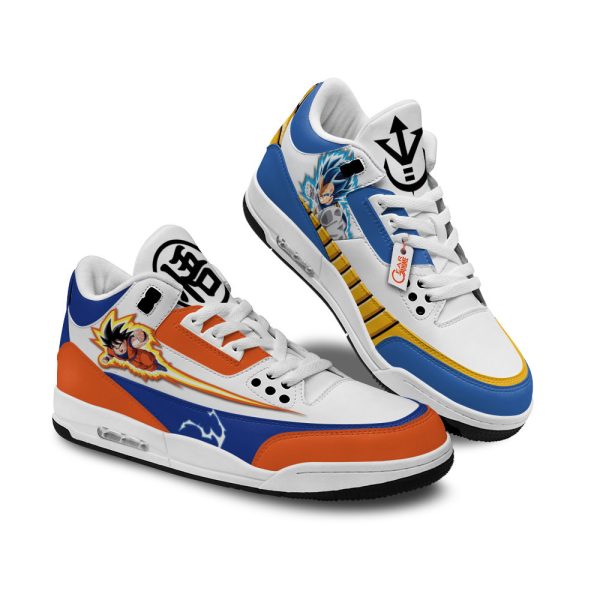 goku and vegeta air j3 sneakers custom anime hta2e Gearsnkrs