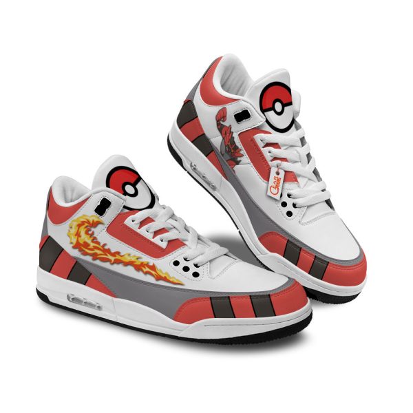 incineroar air j3 sneakers custom anime Gearsnkrs