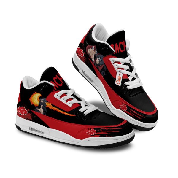 itachi uchiha air j3 sneakers custom anime Gearsnkrs