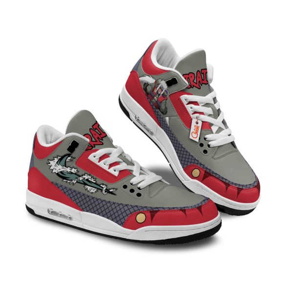 jiraiya air j3 sneakers custom anime oymim Gearsnkrs