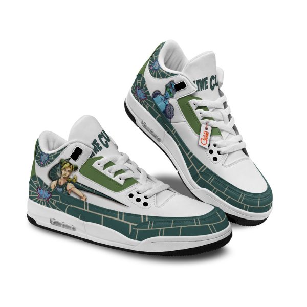 jolyne cujoh sneakers air j3 custom shoes 6m1g7 Gearsnkrs
