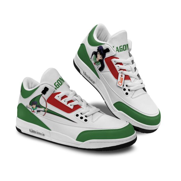 kagome air j3 sneakers custom anime 8bb7t Gearsnkrs