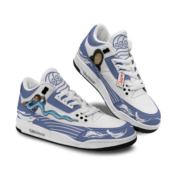katara air j3 sneakers custom anime Gearsnkrs