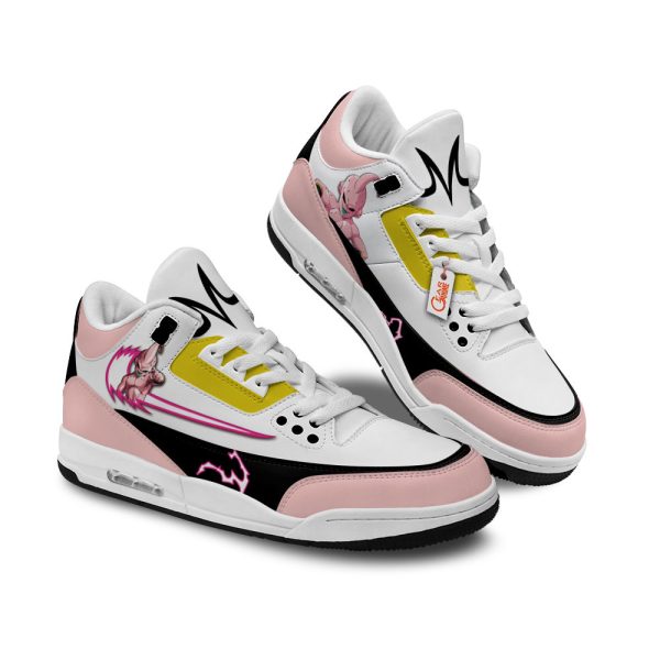 kid buu air j3 sneakers custom anime Gearsnkrs