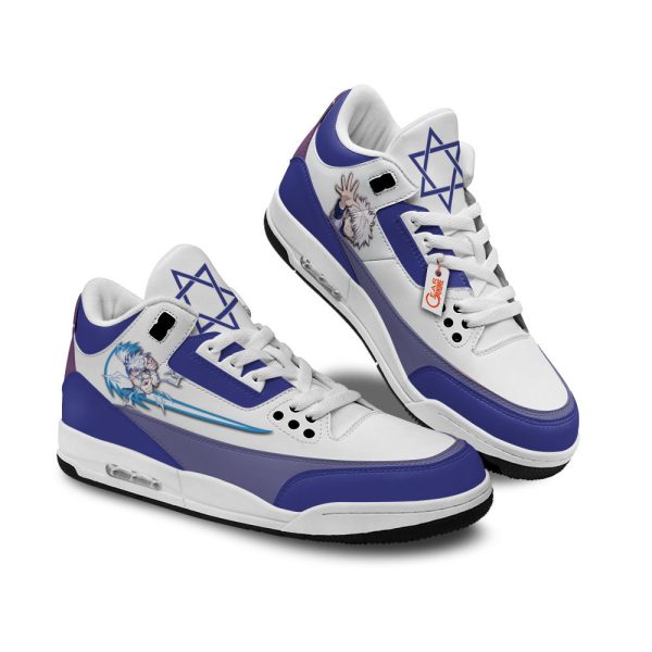 killua godspeed air j3 sneakers custom anime wfk8r Gearsnkrs