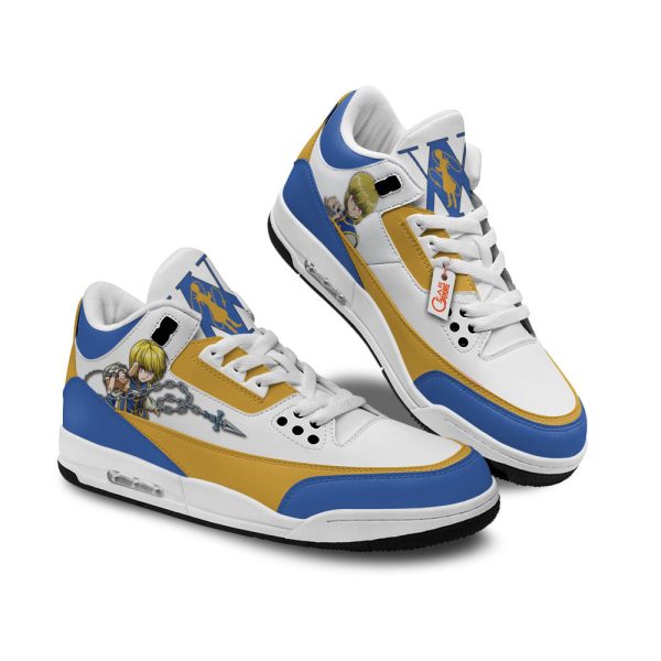 kurapika air j3 sneakers custom anime bijbu Gearsnkrs