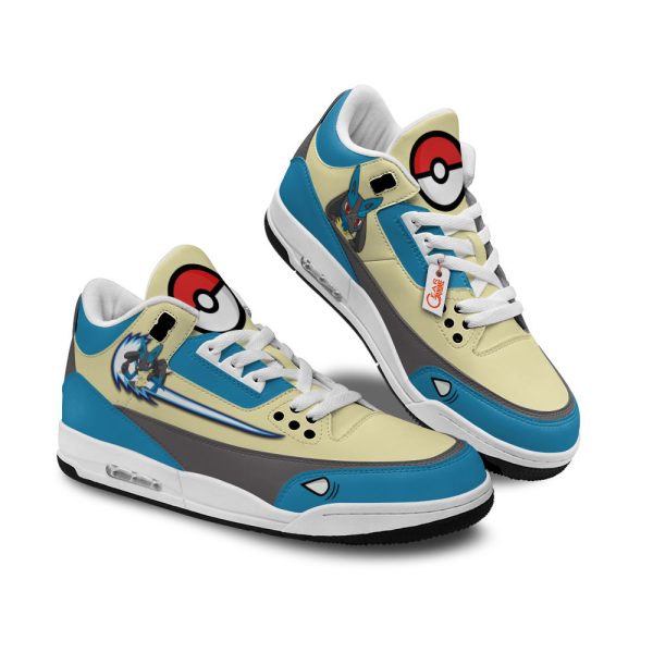 lucario air j3 sneakers custom anime 0fdi1 Gearsnkrs