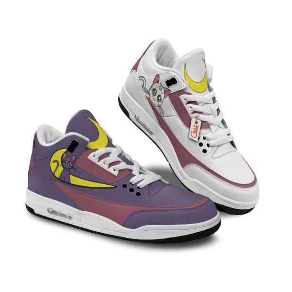 luna and artemis air j3 sneakers custom anime tqvgj Gearsnkrs