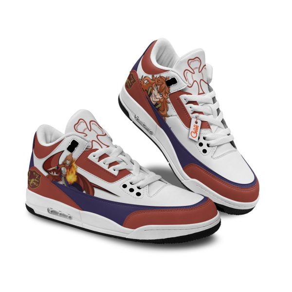 mereoleona vermillion air j3 sneakers custom anime hpsdw Gearsnkrs