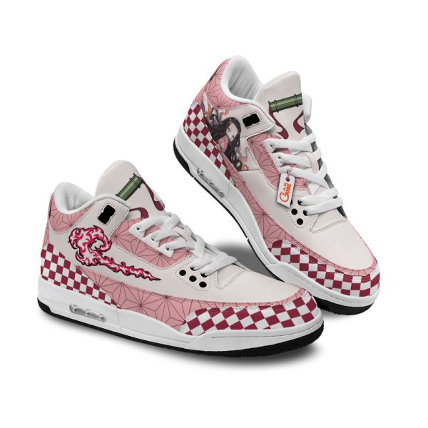 nezuko air j3 sneakers custom anime 1akfk Gearsnkrs