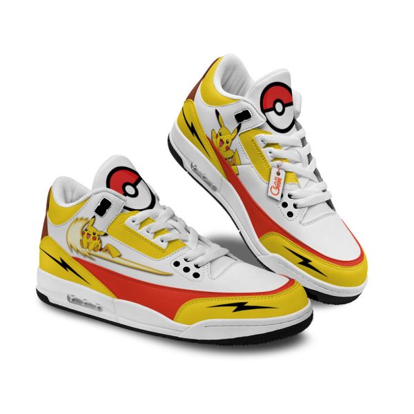 pikachu air j3 sneakers custom anime k3rye Gearsnkrs