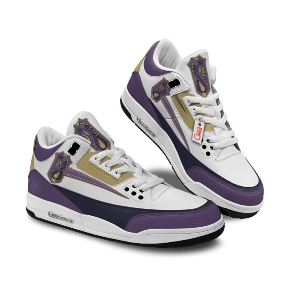 purple orca air j3 sneakers custom anime wy4ii Gearsnkrs