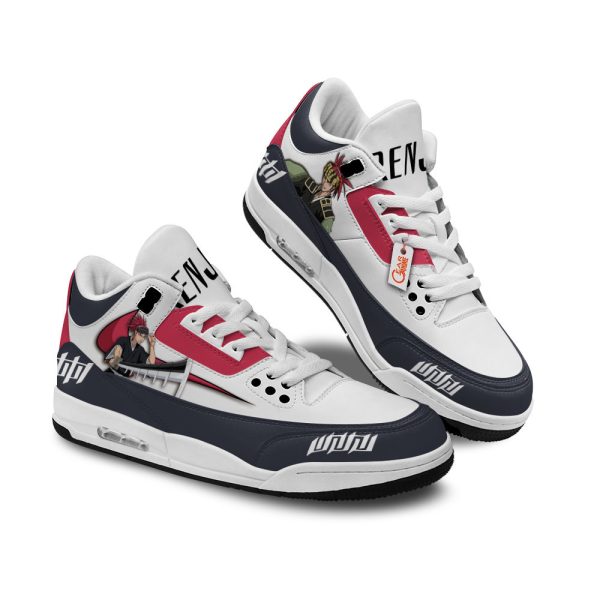 renji abarai sneakers air j3 custom shoes Gearsnkrs