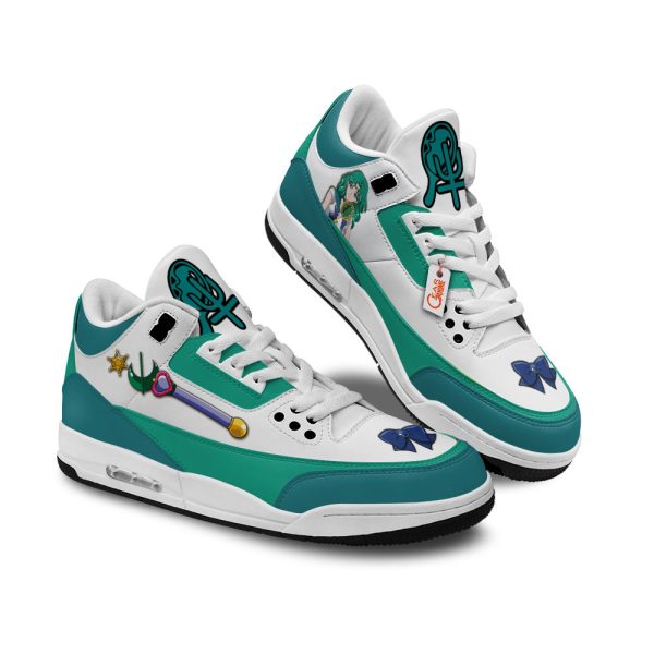sailor neptune air j3 sneakers custom anime Gearsnkrs