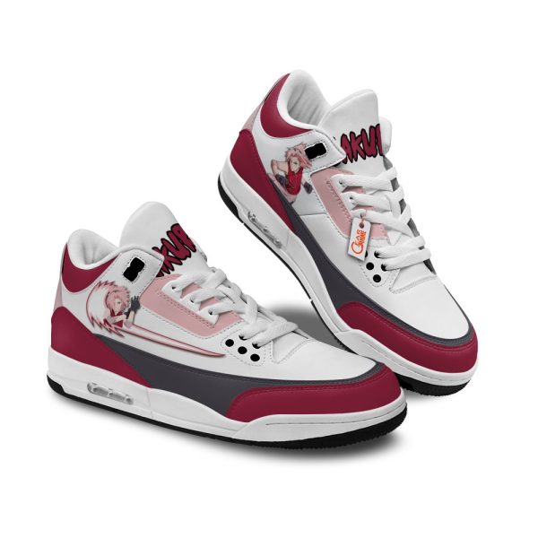 sakura haruno air j3 sneakers custom anime kei8f Gearsnkrs