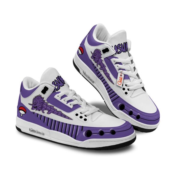 sasuke susanoo air j3 sneakers custom anime Gearsnkrs