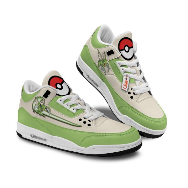 scyther air j3 sneakers custom anime sh0si Gearsnkrs