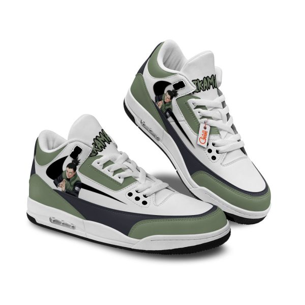 shikamaru nara air j3 sneakers custom anime 7fnkz Gearsnkrs