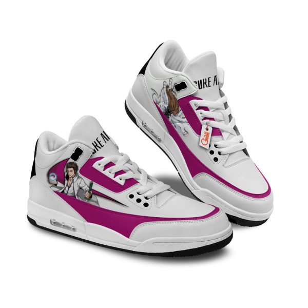 sosuke aizen sneakers air j3 custom shoes Gearsnkrs