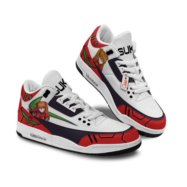 souryuu asuka langley sneakers air j3 custom shoes ksc3u Gearsnkrs