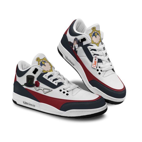 tuxedo mask air j3 sneakers custom anime h03hu Gearsnkrs