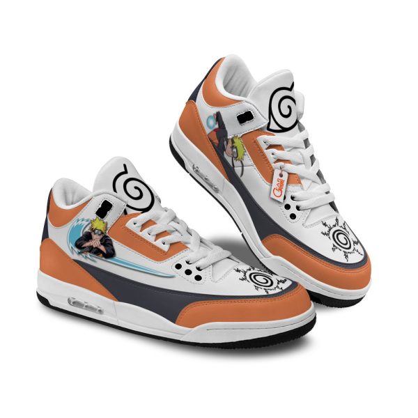 uzumaki air j3 sneakers custom anime jqoug Gearsnkrs