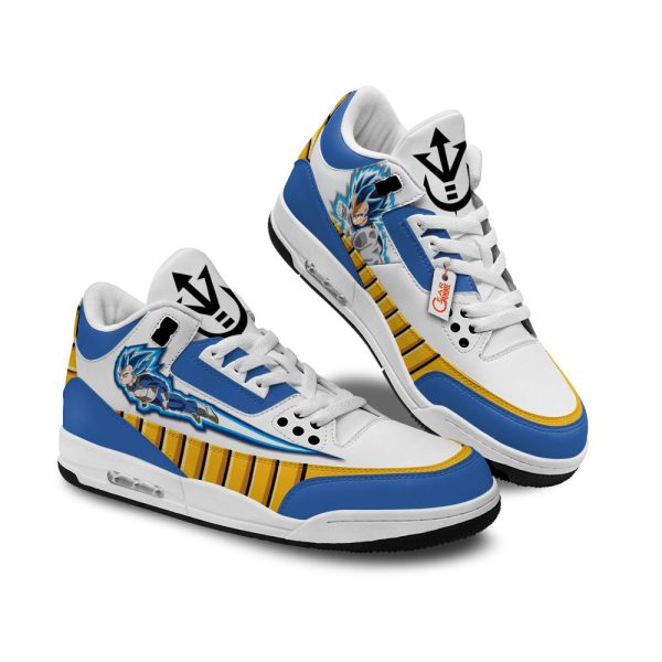 vegeta air j3 sneakers custom anime Gearsnkrs