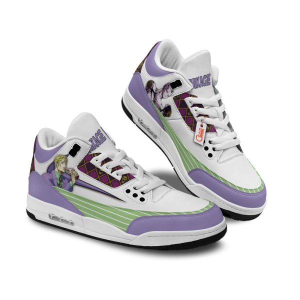 yoshikage kira sneakers air j3 custom shoes Gearsnkrs