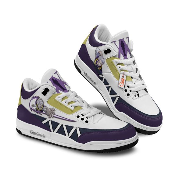 zeno zoldyck air j3 sneakers custom anime Gearsnkrs