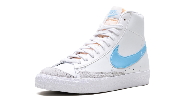 blazer mid 77 vintage white aquarius blue heqzz Gearsnkrs