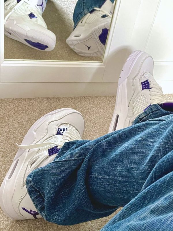 jordan 4 retro metallic purple dcjob Gearsnkrs
